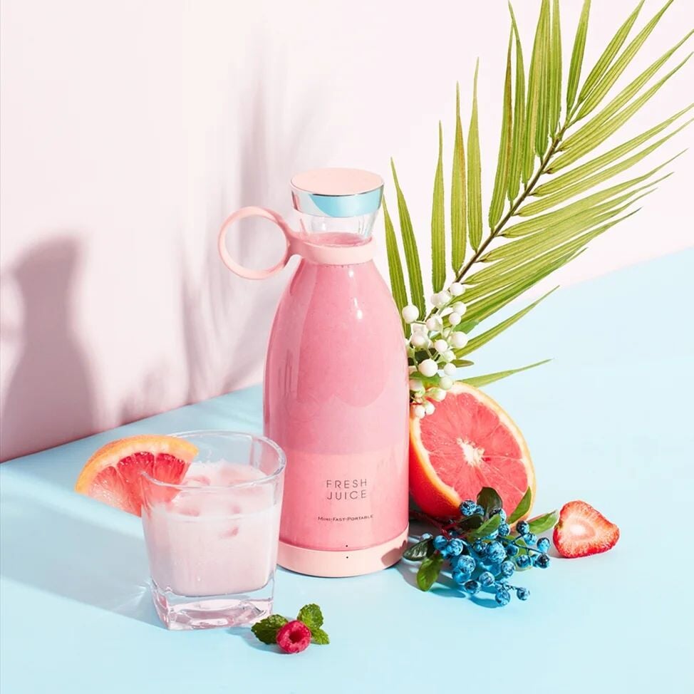 Wireless Charging Portable Electric Juicer Portable Electric Juicer Smile Mart 