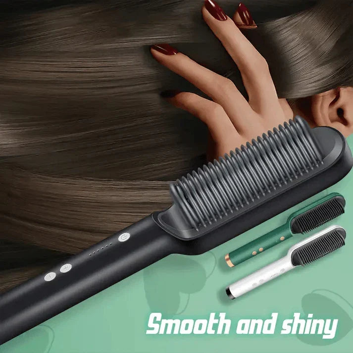 Hair Straightener Brush Hair Care Me 