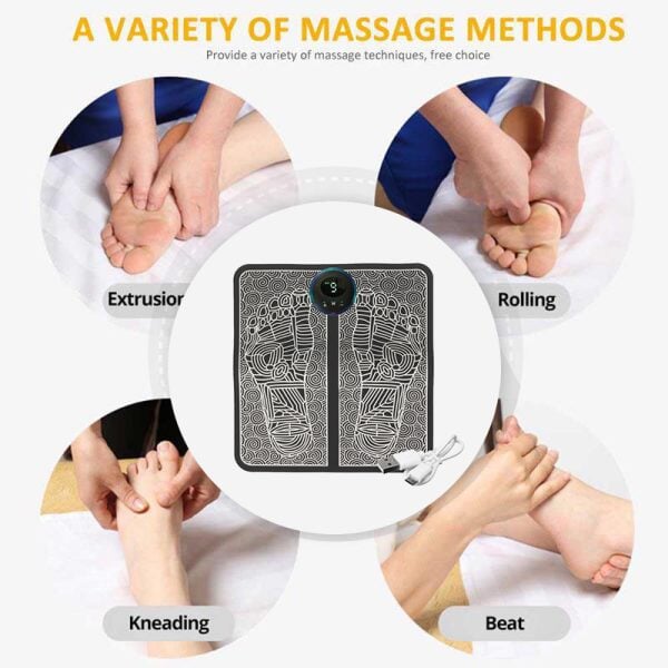 Ems Foot Massager black in color foot massager E-shop 