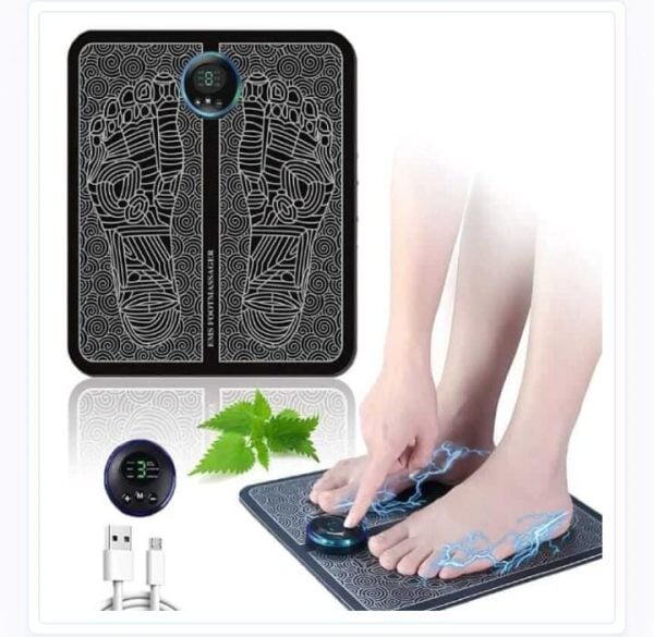 Ems Foot Massager black in color foot massager E-shop 
