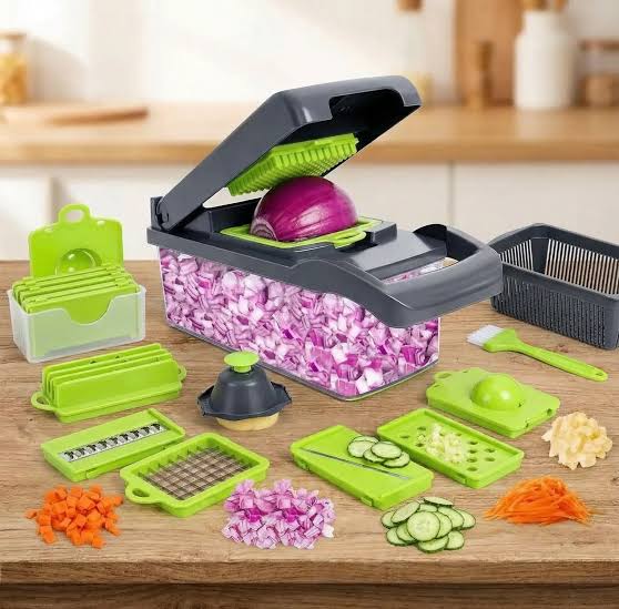 16 in 1 Vegetable Cutter Multifunctional Slicer and Chopper