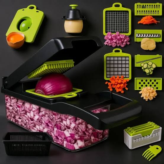 16 in 1 Vegetable Cutter Multifunctional Slicer and Chopper